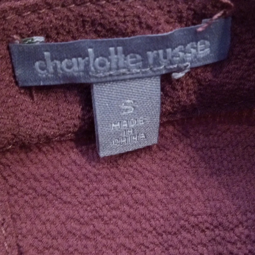 Y2K Elegant Charlotte Russe Women's Top small - Picture 2 of 4